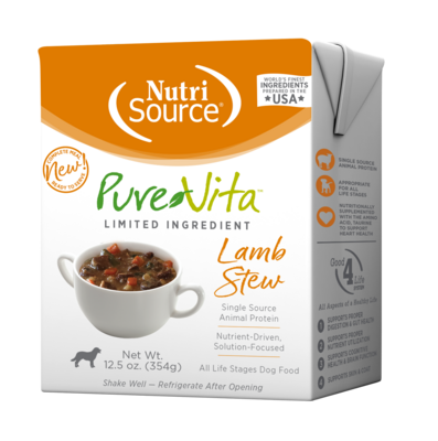PureVita Lamb Stew Wet Dog Food