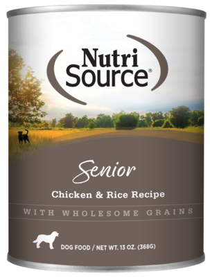 NutriSource Senior Chicken and Rice Dog Food