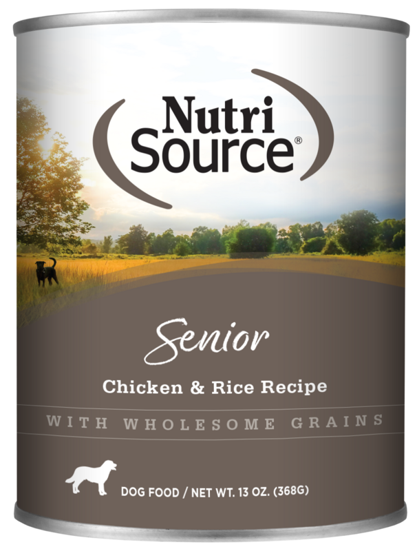 NutriSource Senior Chicken and Rice Dog Food