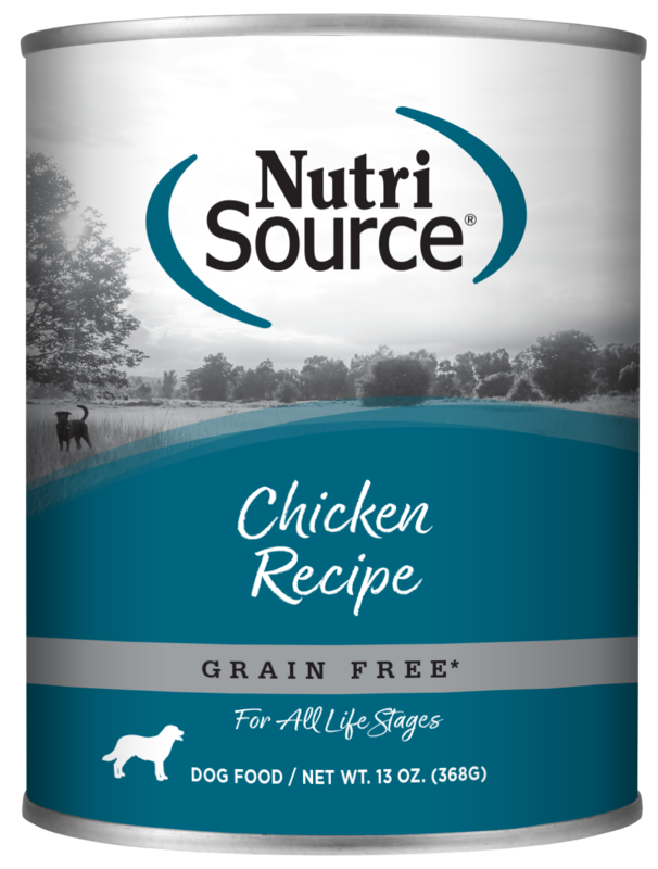 NutriSource Chicken Recipe Grain Free Wet Dog Food