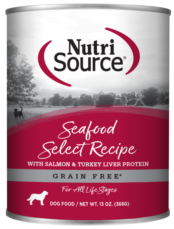 NutriSource Seafood Select Grain Free Wet Dog Food