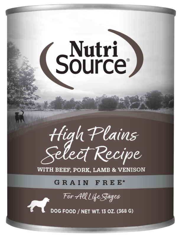 NutriSource High Plains Select Grain Free Wet Dog Food