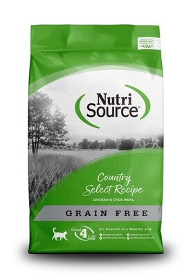 NutriSource Country Select Grain Free Dry Cat Food