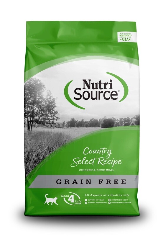 NutriSource Country Select Grain Free Dry Cat Food, Size: 6.6LB