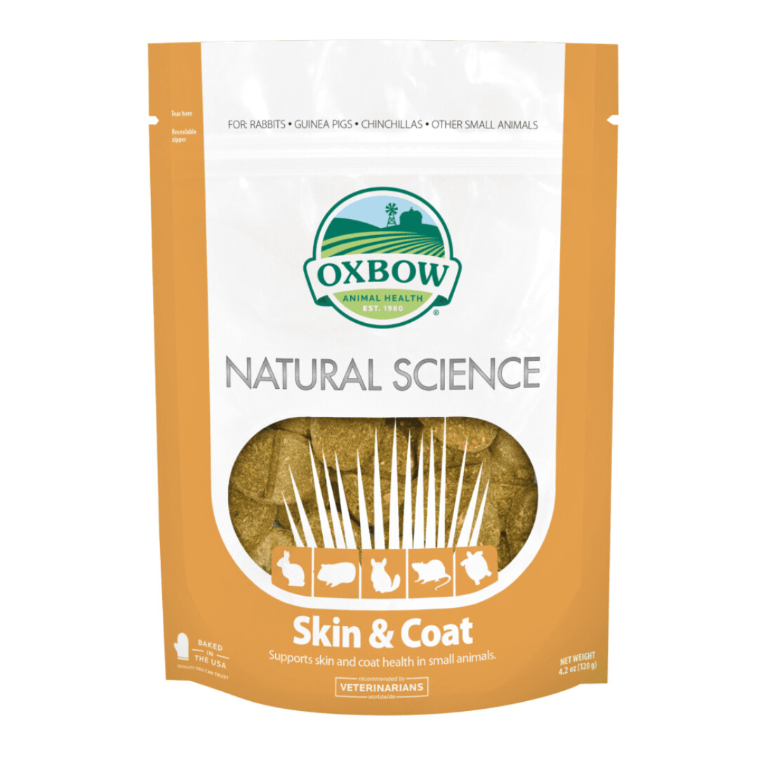 Oxbow Natural Science Skin and Coat Support, Size: 4.2OZ