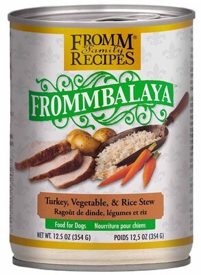 Fromm Frommbalaya Turkey, Vegetable, and Rice Stew Wet Dog Food