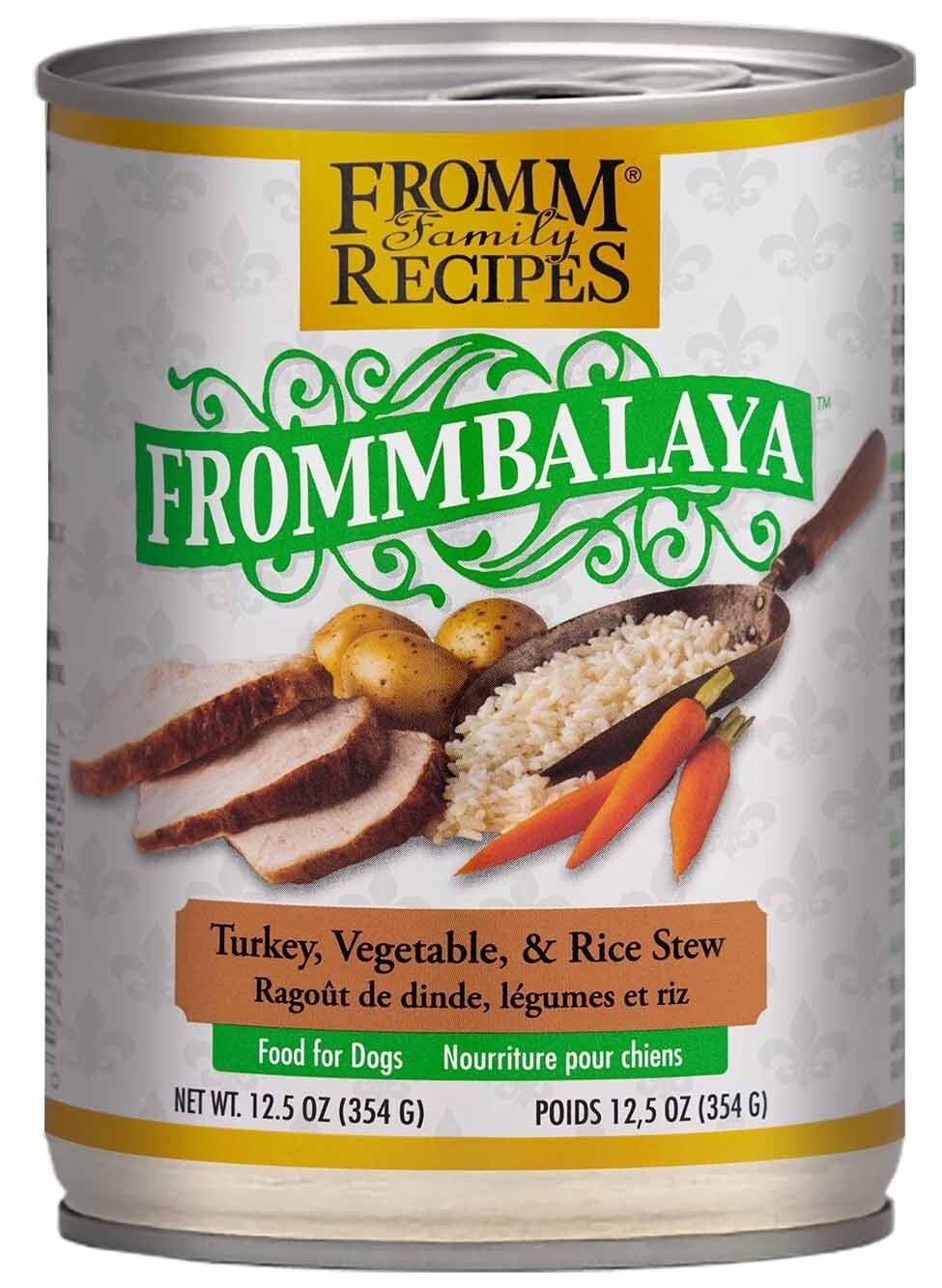 Fromm Frommbalaya Turkey, Vegetable, and Rice Stew Wet Dog Food, Size: 12.5OZ