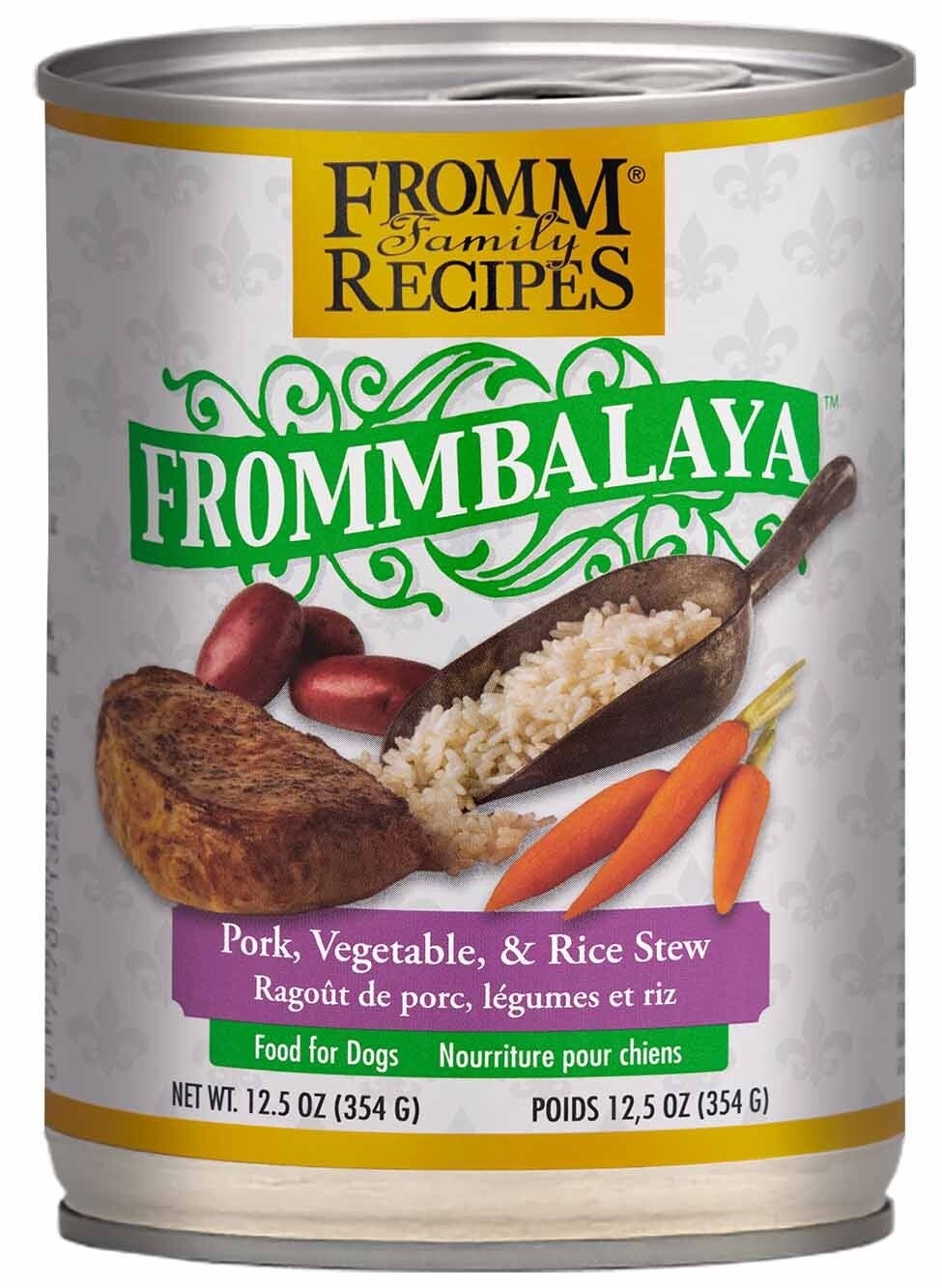 Fromm Frommbalaya Pork, Vegetable, and Rice Stew Wet Dog Food, Size: 12.5OZ