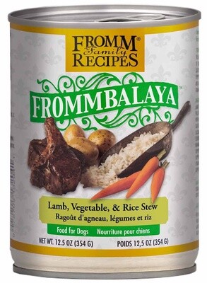 Fromm Frommbalaya Lamb, Vegetable, and Rice Stew Wet Dog Food