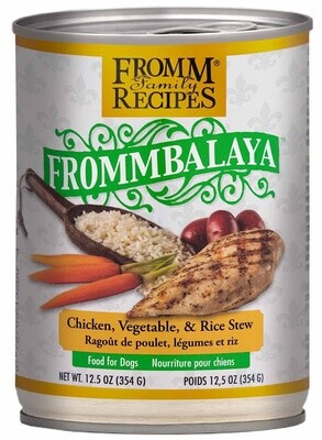 Fromm Frommbalaya Chicken, Vegetable, and Rice Stew Wet Dog Food
