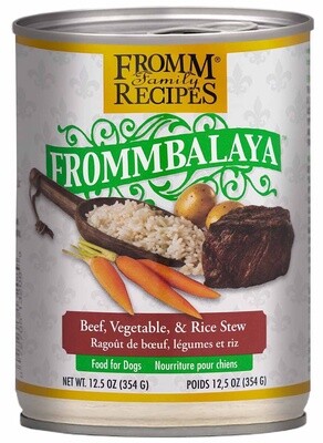 Fromm Frommbalaya Beef, Vegetable, and Rice Stew Wet Dog Food