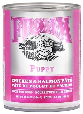 Fromm Classic Puppy Chicken and Salmon Pâté Wet Dog Food
