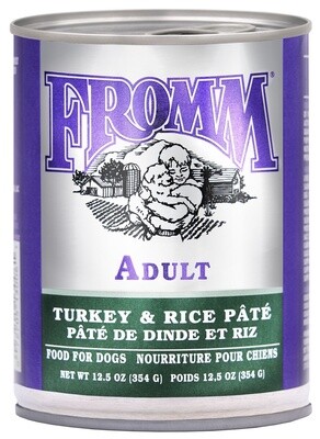 Fromm Classic Adult Turkey and Rice Pâté Wet Dog Food