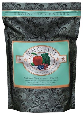 Fromm Four-Star Salmon Tunachovy Grain Free Dry Cat Food