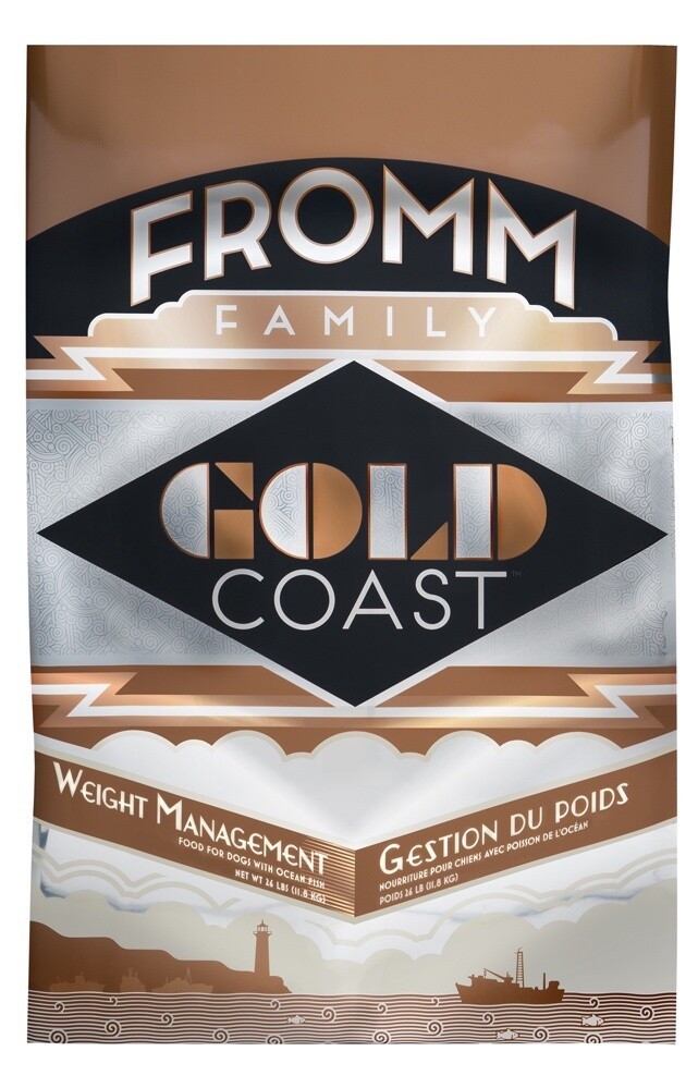 Fromm Gold Coast Weight Management Grain Free Dry Dog Food, Size: 26LB