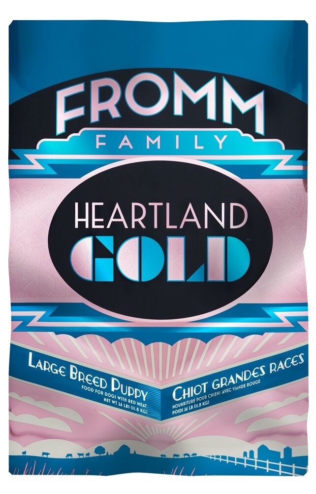 Fromm Heartland Gold Large Breed Puppy Grain Free Dry Dog Food, Size: 26LB