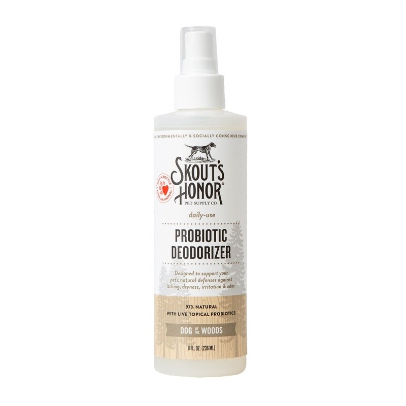 Skout&#39;s Honor Probiotic Deodorizer Spray Dogs
