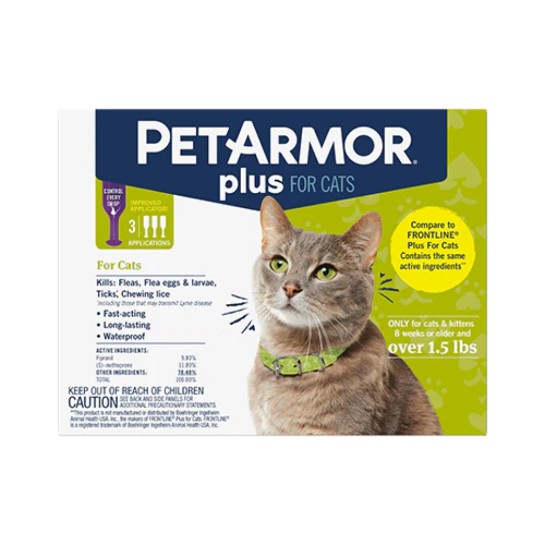 PetArmor Plus Topical Flea &amp; Tick Treatment for Cats