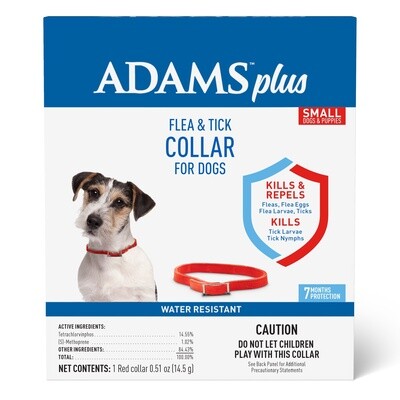 Adams Plus Flea and Tick Collar for Dogs