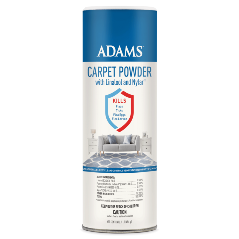 Adams Flea and Tick Carpet Powder
