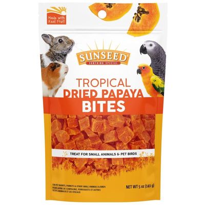 Sunseed Tropical Dried Papaya Bites