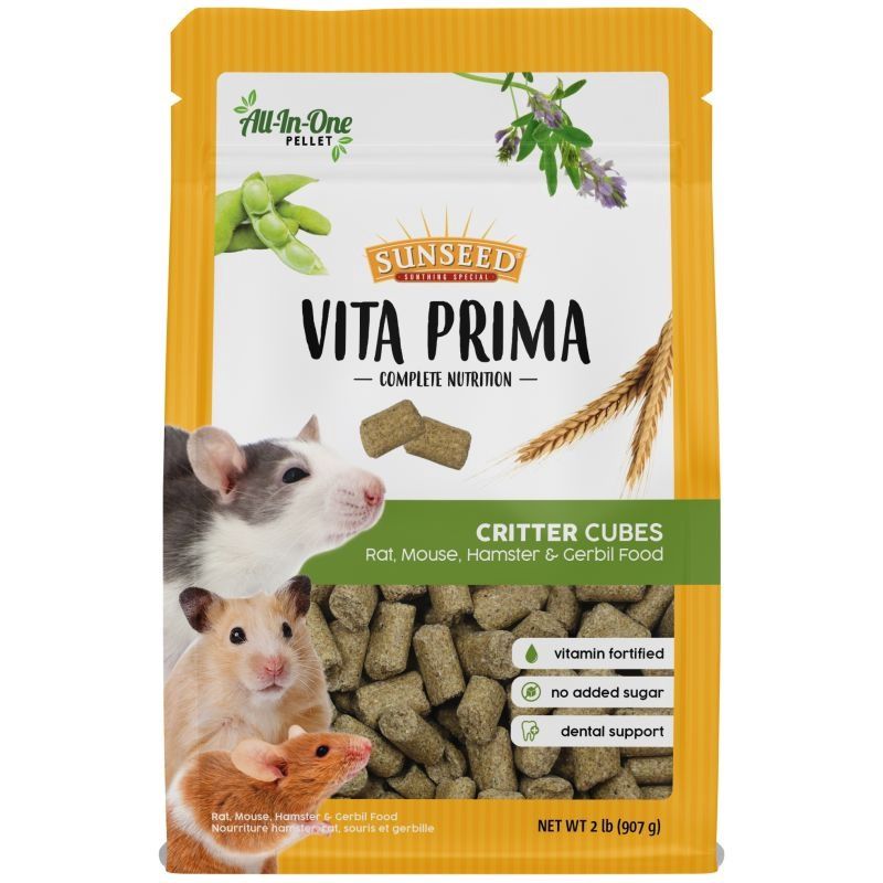 Sunseed Vita Prima Critter Cubes, Size: 2LB