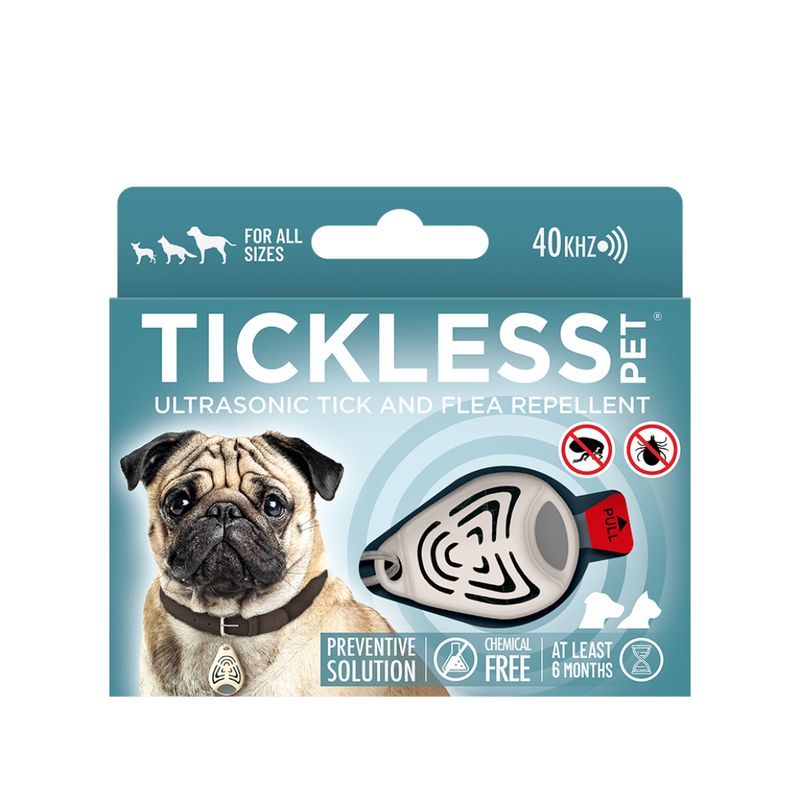 Tickless Classic Pet Chemical-Free Tick and Flea Repellent, Color: Beige