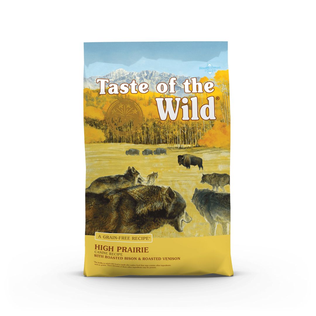 Taste of the Wild High Prairie Dry Dog Food, Package Size: 5LB