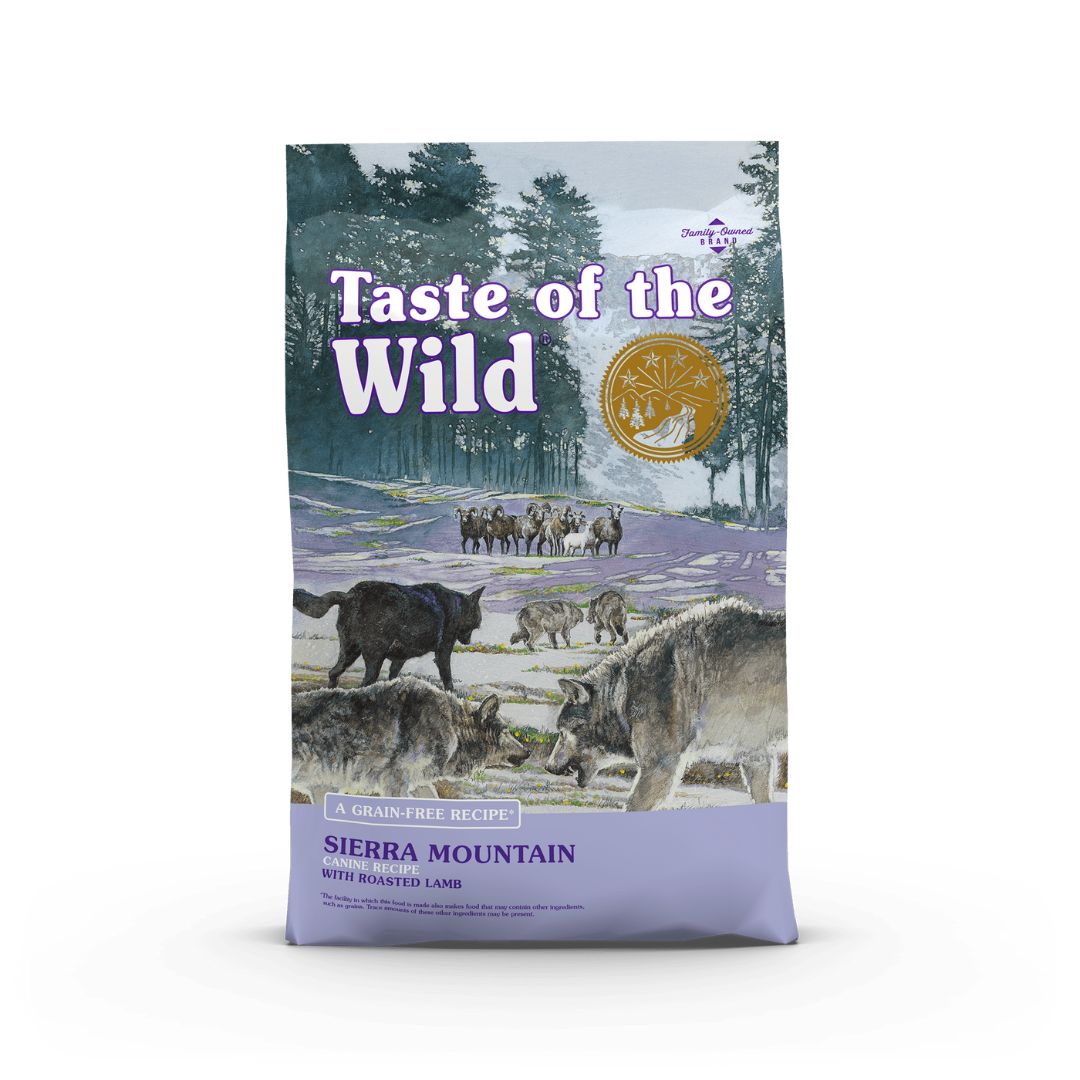 Taste of the Wild Sierra Mountain Dry Dog Food, Package Size: 5lb