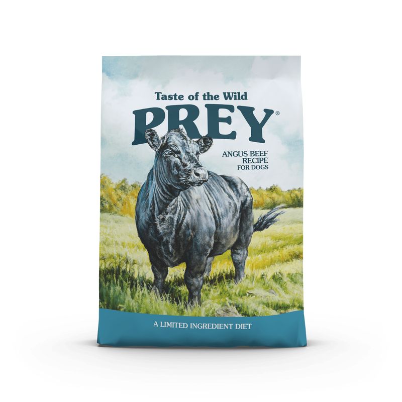 Taste of the Wild PREY Angus Beef Limited Ingredient Dry Dog Food, Size: 25LB