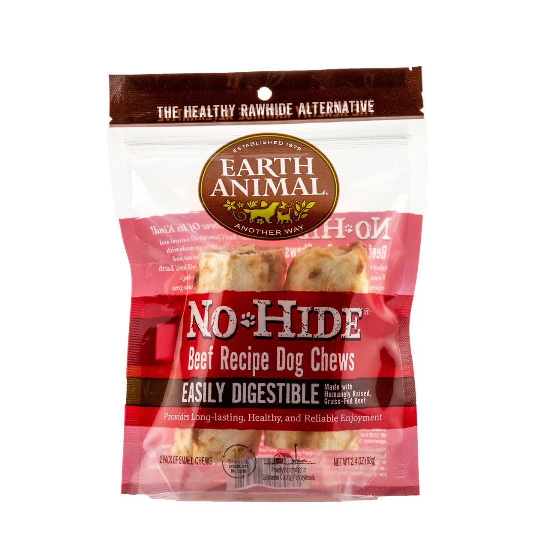 Earth Animal No Hide Rolls, Flavor: Beef, Size: Small