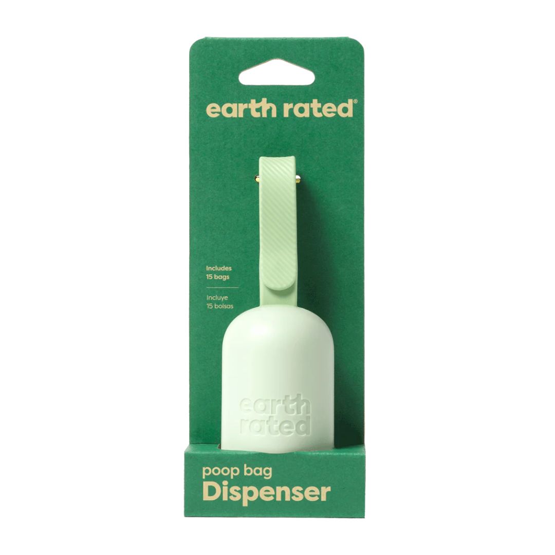 Earth Rated Poop Bag Dispenser with Bags