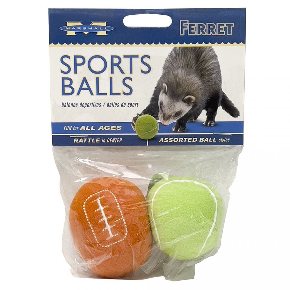 Marshall Sport Balls Ferret Toy