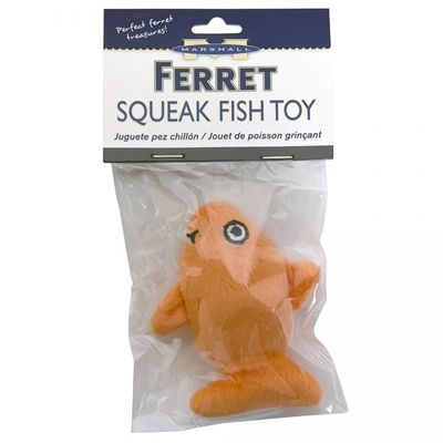 Marshall Squeak Fish Ferret Toy