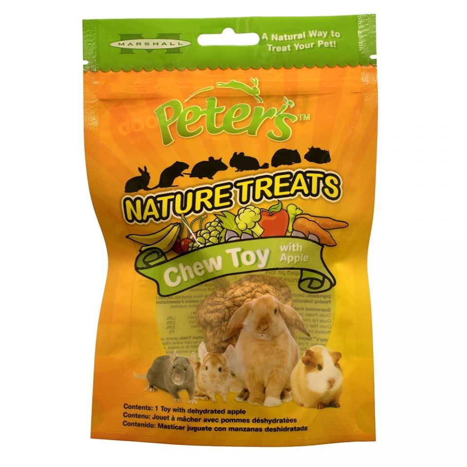 Marshall Peter&#39;s Nature Treats Chew Toy with Apple
