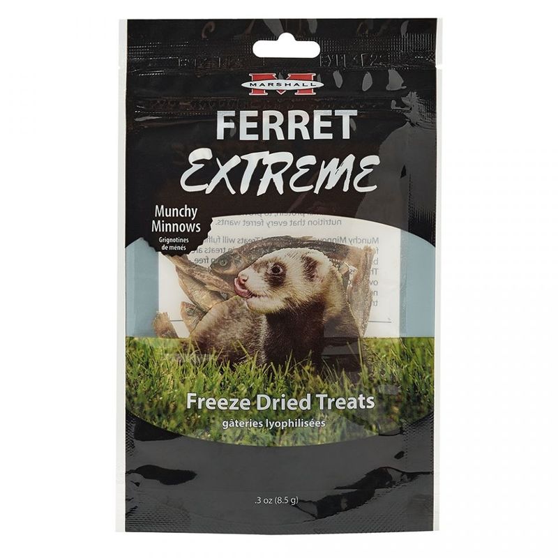 Marshall Ferret Extreme Munchy Minnows Ferret Treats