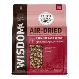 Earth Animal Wisdom From the Land Recipe Air-Dried Dog Food, Package Size: 2LB