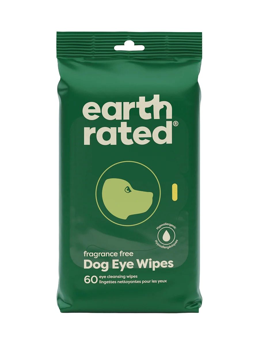 Earth Rated Eye Wipes, Package Size: 60 Count