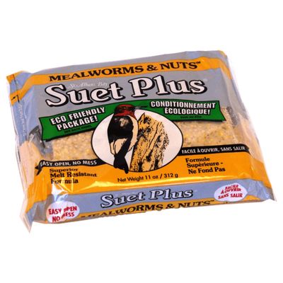 St. Alban's Bay Suet Plus Mealworms &amp; Nuts