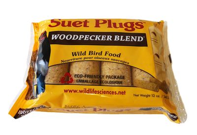 St. Alban's Bay Woodpecker Blend Suet Plugs