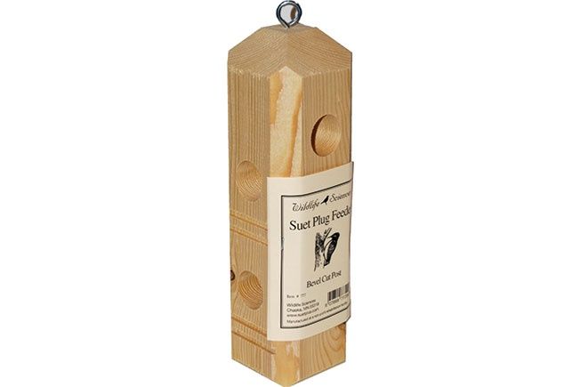 Wildlife Sciences Pine Suet Plug Feeder