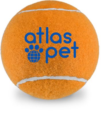 Atlas Pet Tuff Squeaks Tennis Ball