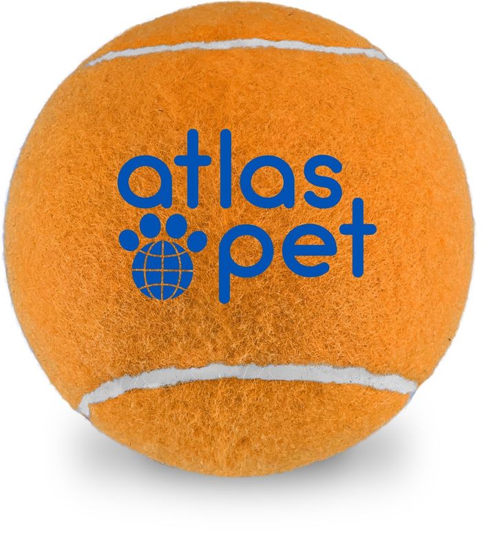 Atlas Pet Tuff Squeaks Tennis Ball