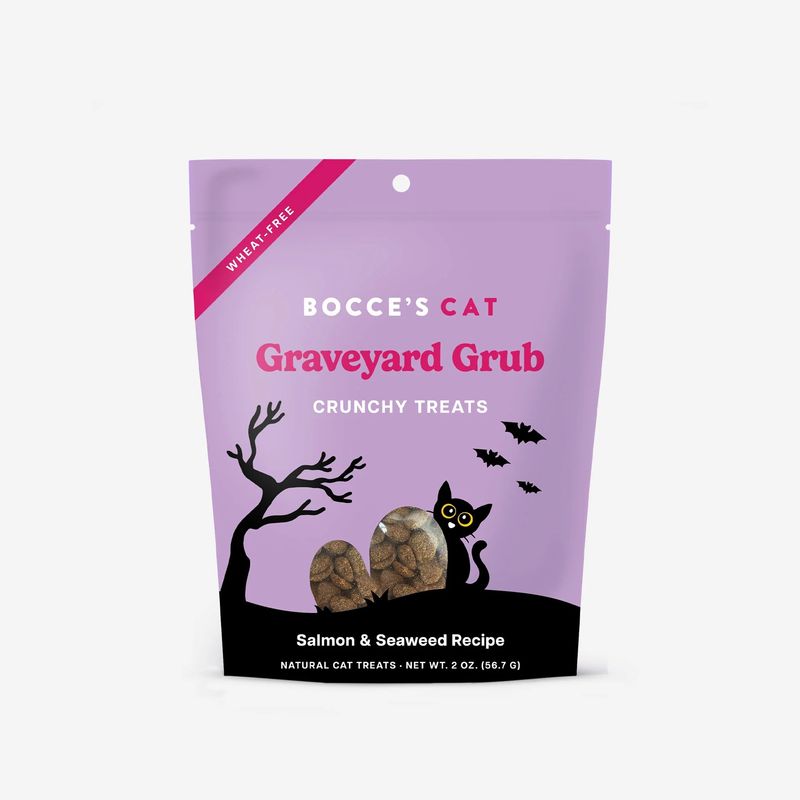 Bocce&#39;s Graveyard Grub Crunchy Cat Treats