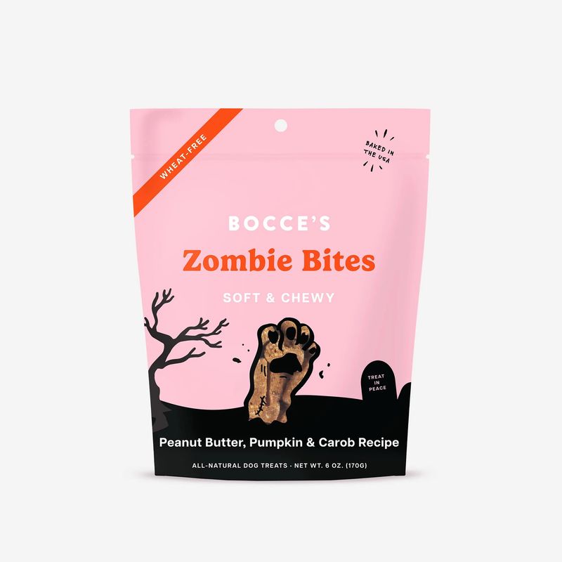 Bocce&#39;s Zombie Bites Soft &amp; Chewy Dog Treats