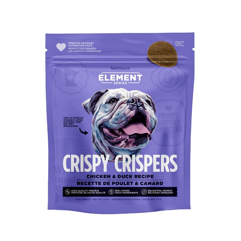 NutriSource Element Crispy Crispers Chicken &amp; Duck Dog Treats