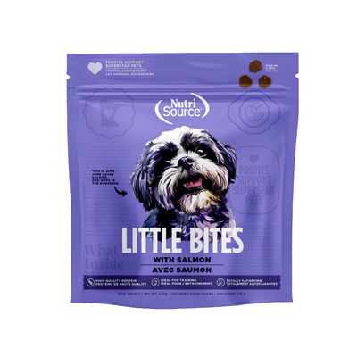 NutriSource Little Bites Salmon Dog Treats