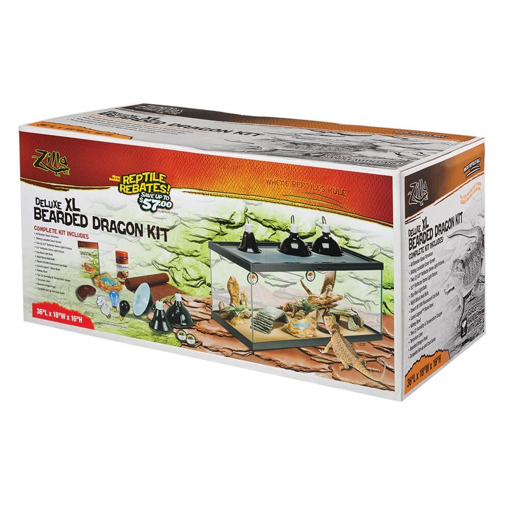 Zilla 40 Breeder Deluxe Bearded Dragon Starter Kit