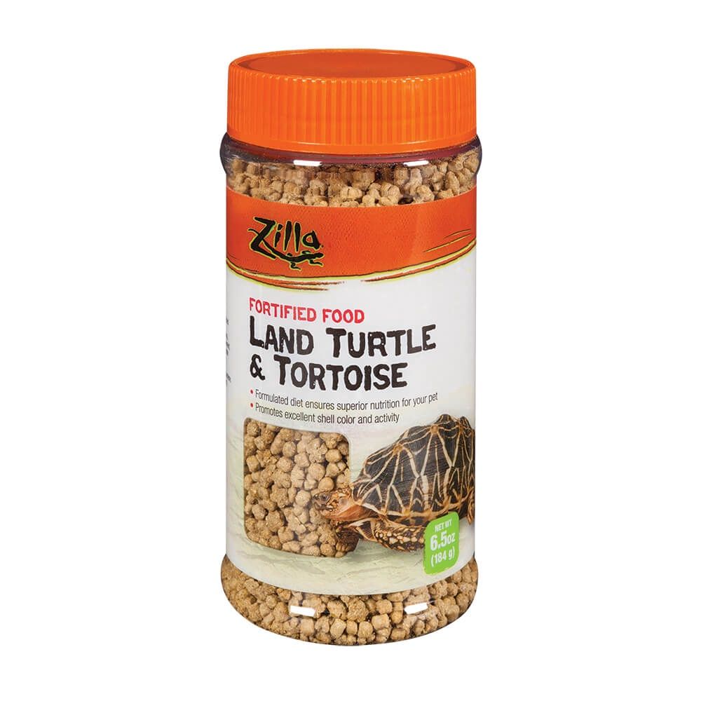 Zilla Fortified Food Land Turtle and Tortoise Food, Size: 6.5oz
