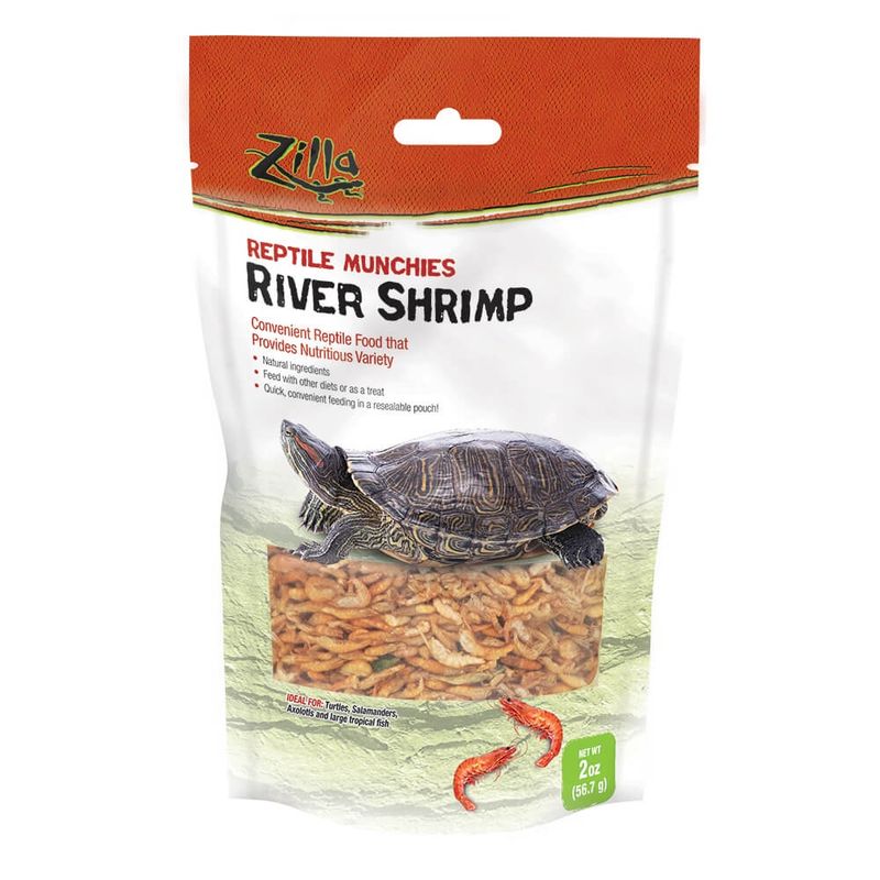 Zilla Reptile Munchies River Shrimp